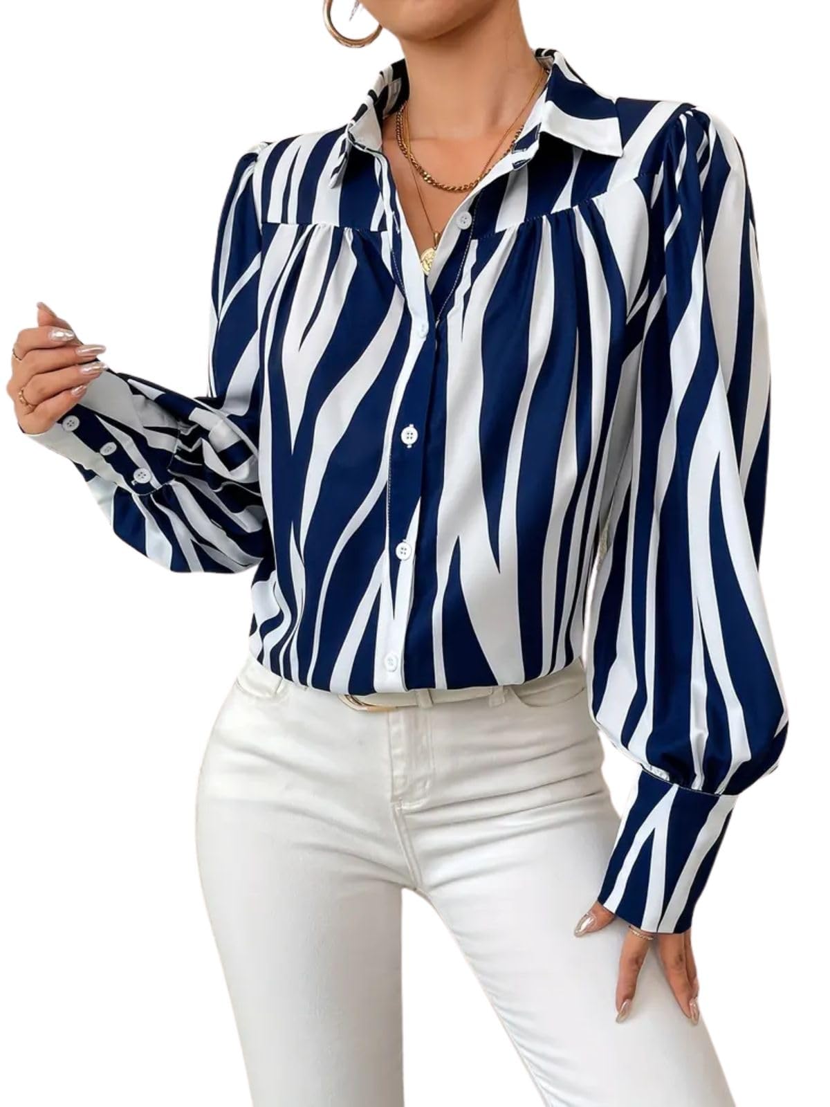 GRECIILOOKS Shirt for Women Stylish | Long Shirt for Women | Oversized Shirt for Women | Women Shirt | Woman TOP