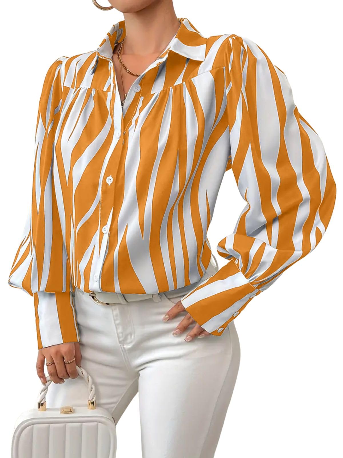 GRECIILOOKS Shirt for Women Stylish | Long Shirt for Women | Oversized Shirt for Women | Women Shirt | Woman TOP